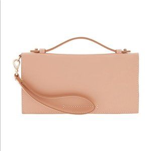 Banana Republic Blush Pink Wallet Wrislet
